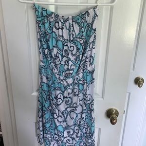 Strapless lily Pulitzer dress